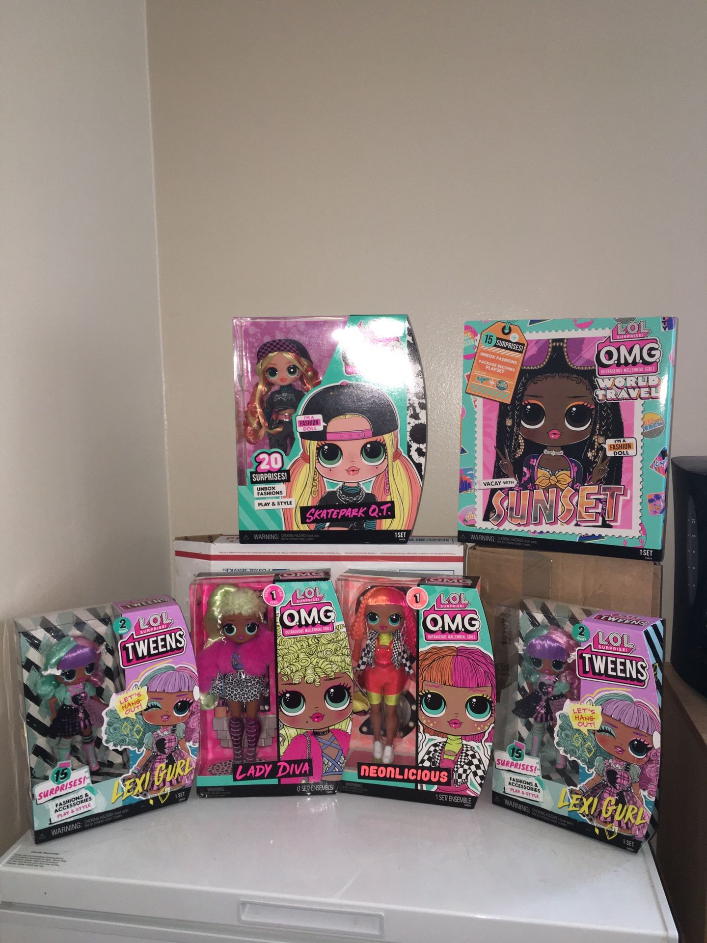 LOL Surprise O.M.G Doll Lot