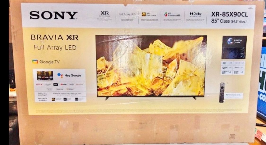 85 Tv Sony X90CL Smart 4k Hdtv 6 Month Warranty Free Delivery