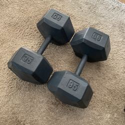 Dumbbells - Pair of 95s - Total 190 Pounds 
