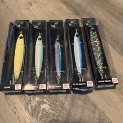 Brand New Lot If Daiwa Fishing Jigs. Five Total. Price Is The Lot. 