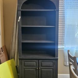 Gray Bookshelf