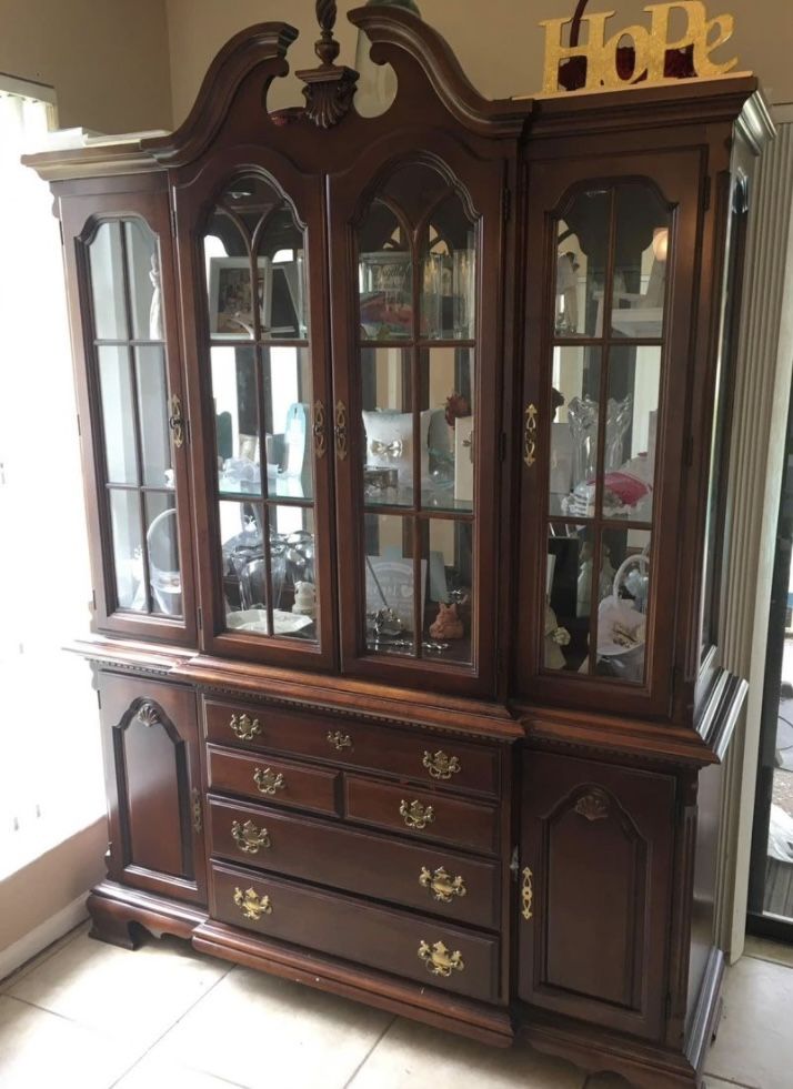 Cherry Wood Dining Room Set