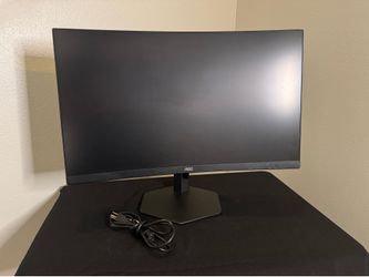 AOC 24 inch Curved Gaming Monitor 180Hz 1080p