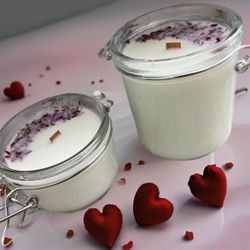 Scented Candles Rose Scented Soy 