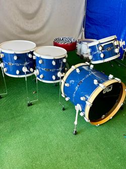 Pdp “805” Birch rockers in tribal blue