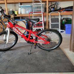Giant BMX Red Bike Kids XTC