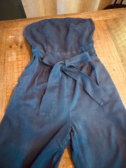 Outerknown Strapless Jumpsuit