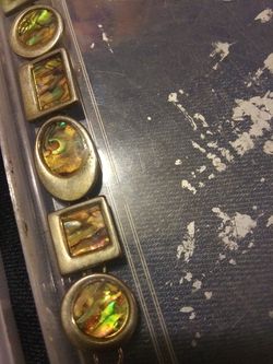 Vintage Sterling silver and abolone