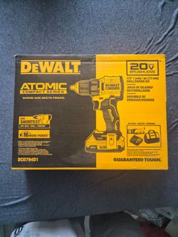 Brand new DeWalt drill w/battery