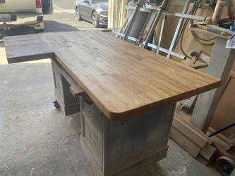 Butcher Block Kitchen Countertop 