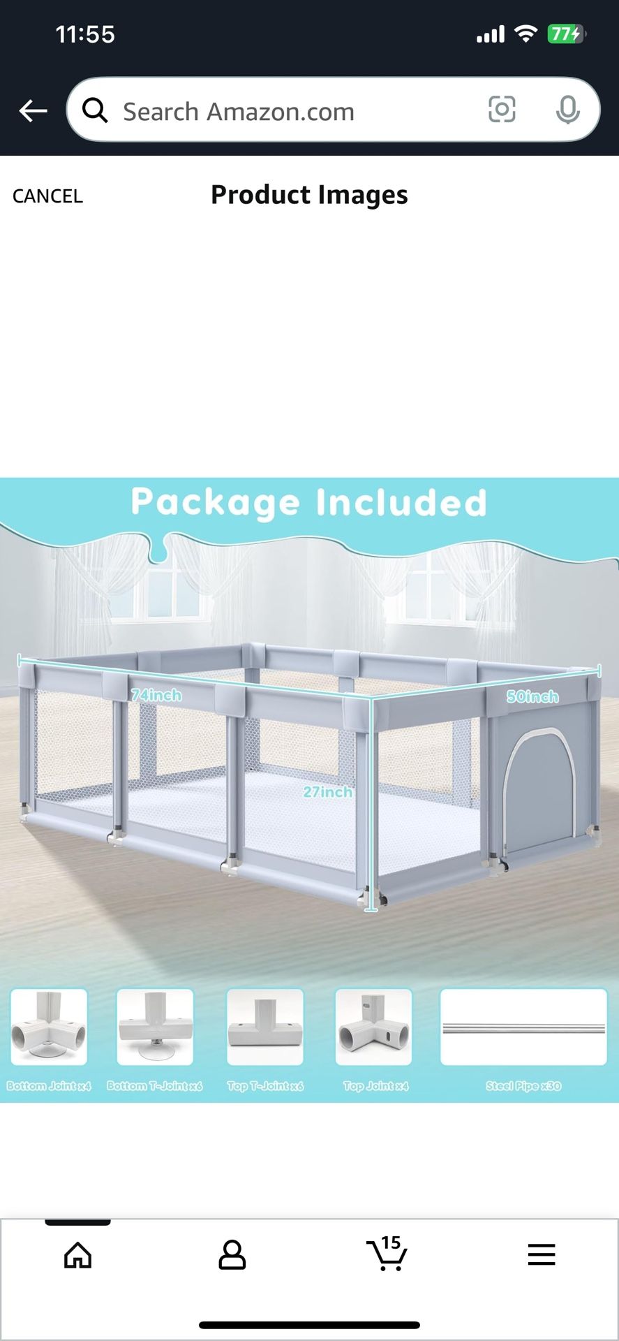 Large Baby Playpen