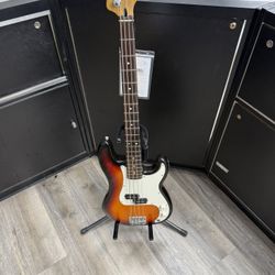 Fender Precision 4 String Bass Guitar, Made In Mexico 