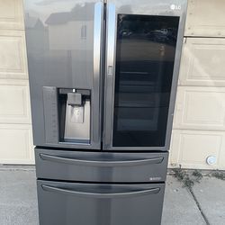 Refrigerator LG Stainless Steel black 4 Door