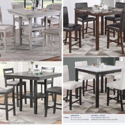 Dining Table Set With Chairs 