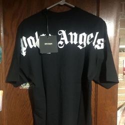 Palm Angels Classic Logo Print T-shirt Black