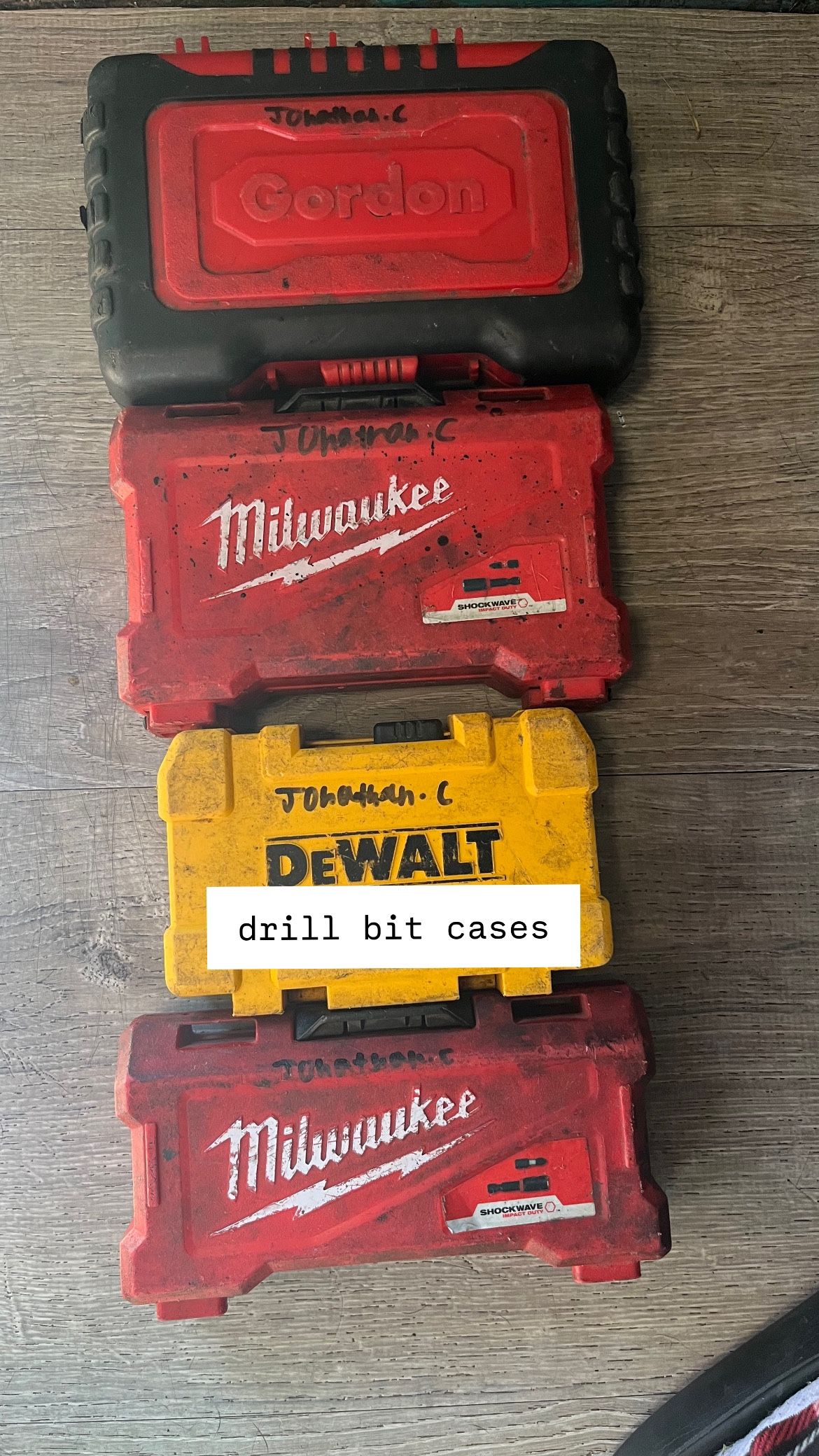 Drill Bit Cases & Impact Drills