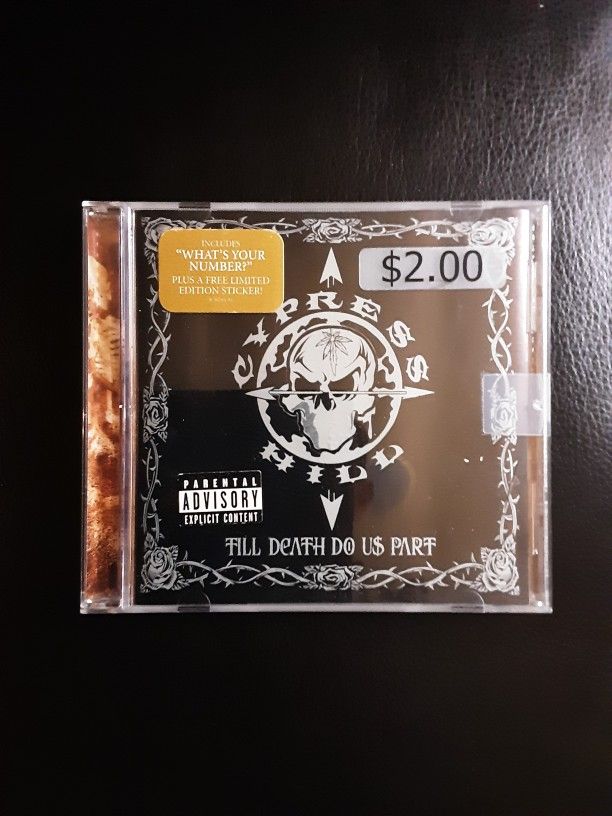 Vintage Cypress Hill Cd. Very Nice Condition.