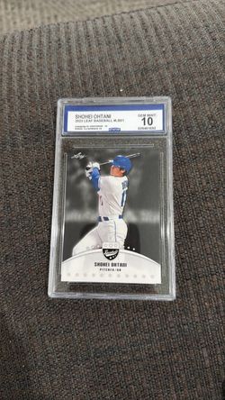 Shohei Ohtani 2023 Leaf Baseball #LB01 CCG Gem Mint 10