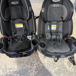 Two Graco 4ever Extend2fit Car Seats