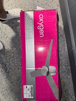 Oxygen ceiling fan