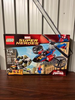 LEGO Spider-Helicopter rescue Set 76016