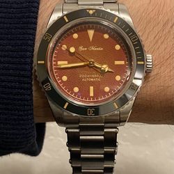 San Martin Vintage Retro Automatic Men’s Stainless Steel Watch