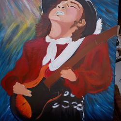 Acrylic Painting Stevy Rae Vaughn 