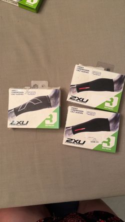2XU Unisex PWX Compression Calf Sleeves