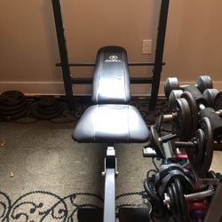 Weight Bench With Leg Extension Attachment 