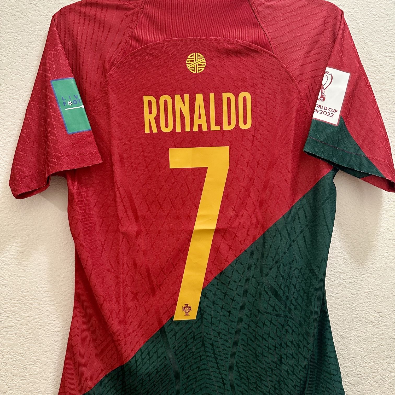 Nike Portugal Cristiano Ronaldo Home Jersey Red / Green Short