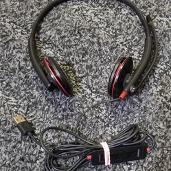 Plantronics C320-M Black Headband Headset