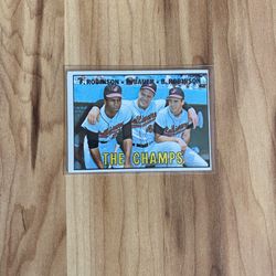 Topps #1 The Champs Card