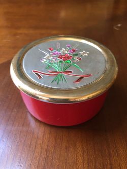 TRINKET 24K gold trim vintage