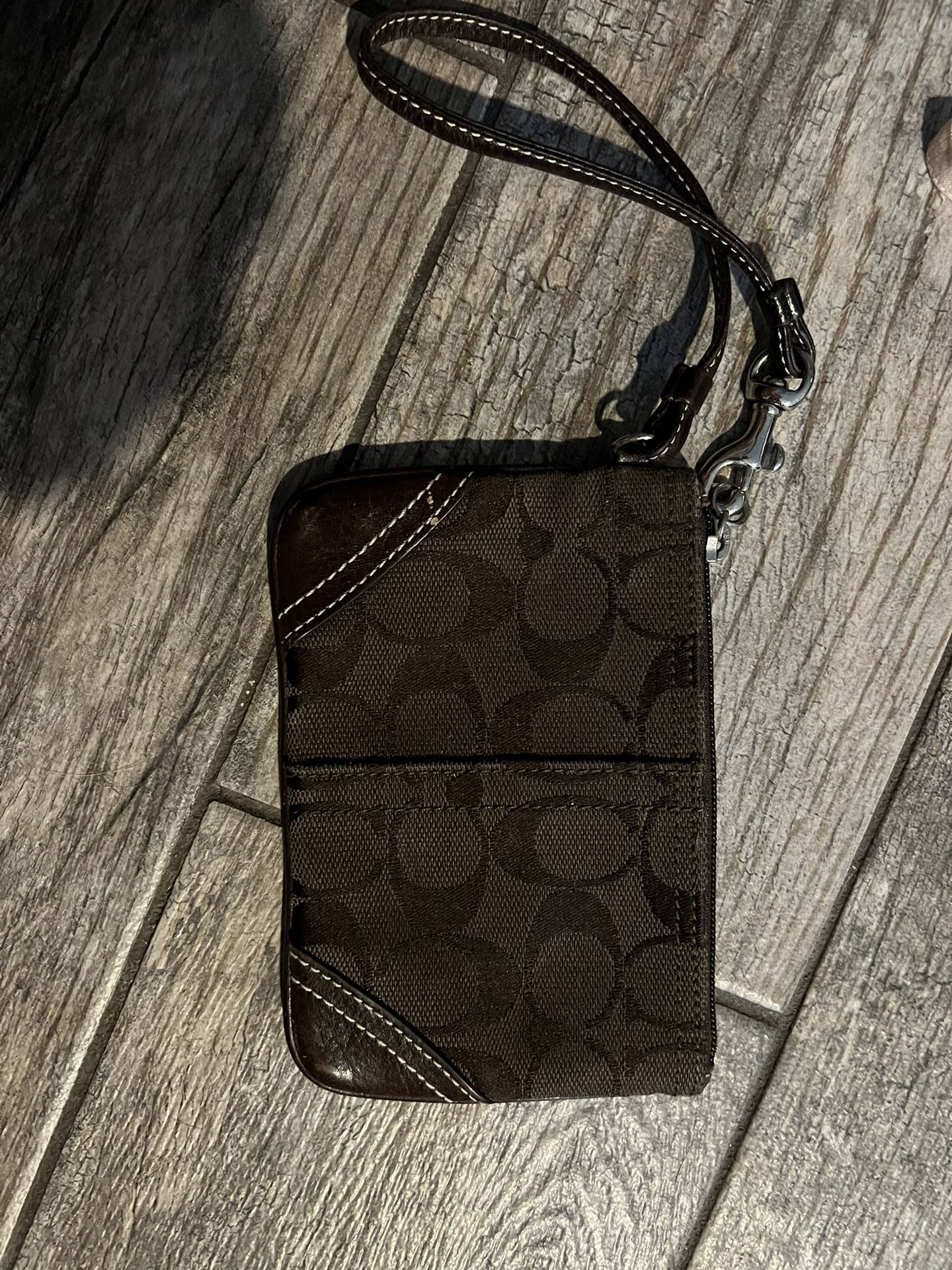 Authentic Coach  Wristlet 