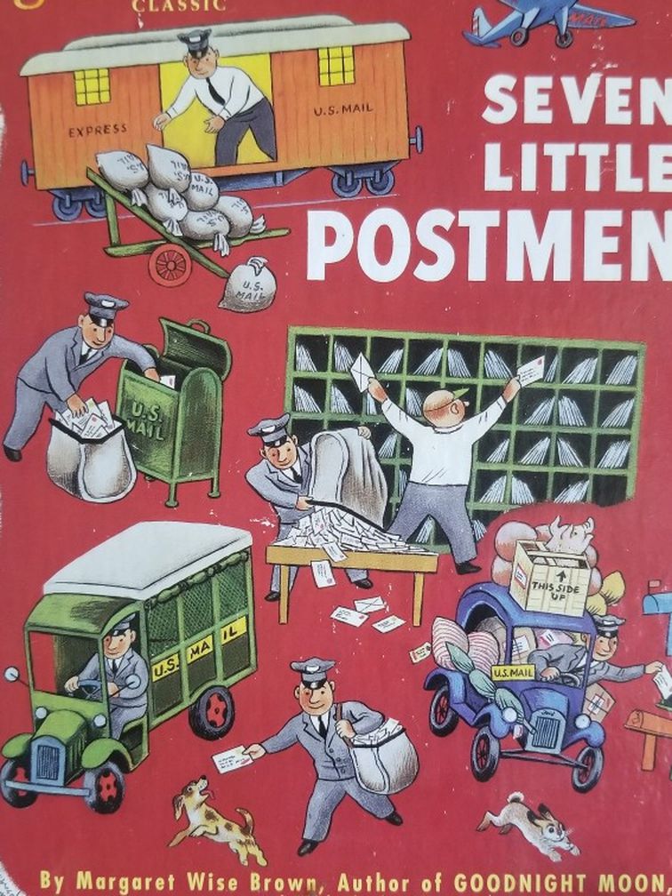 Little Golden Book Classic - Seven Little Postmen 2002 Reissue