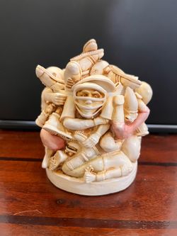 Full back football trinket box by Harmony Kingdom