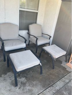 Patio chair set