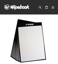 WIPEBOOK flipchart for school, teaching, 