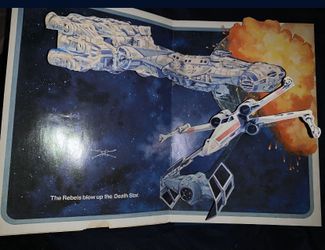 1983 Vintage Star Wars Pop Up Book