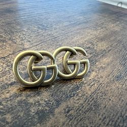 Authentic Vintage Gucci GG Logo Studs