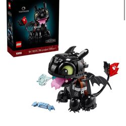 Lego Toothless How To Train Your Dragon 