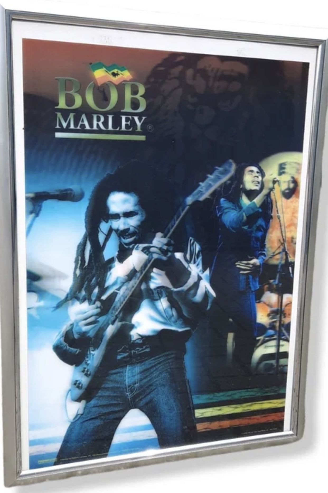 3D Bob Marley Poster