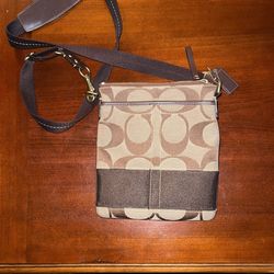 Genuine Coach Crossbody Purse