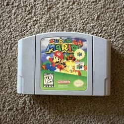 Nintendo 64 Video Game Super Mario