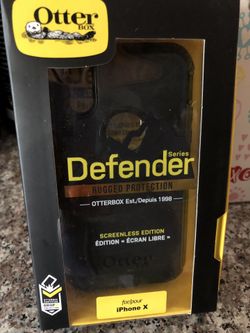 Otter box case for iPhone X