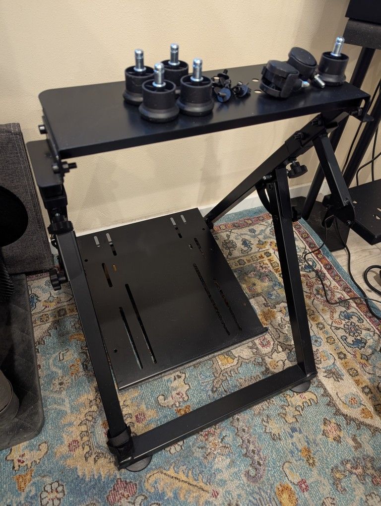 Racing Sim Cockpit For Wheel And Shifter