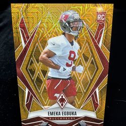 2025 Panini Phoenix Emeka Egbuka Gold MOJO /10