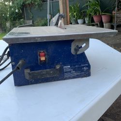 wet tile saw