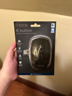 Moving Sale by 8/31/26: iHome 6 button optical wireless mouse