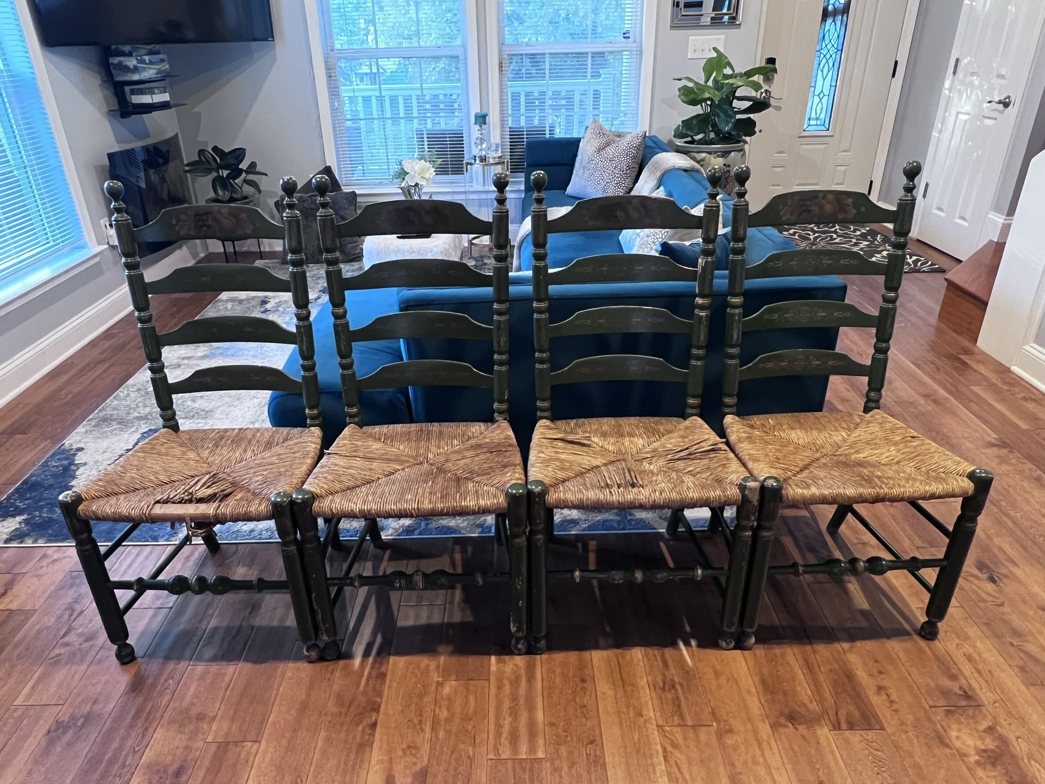 Antique Hitchcock Dining Room Chairs